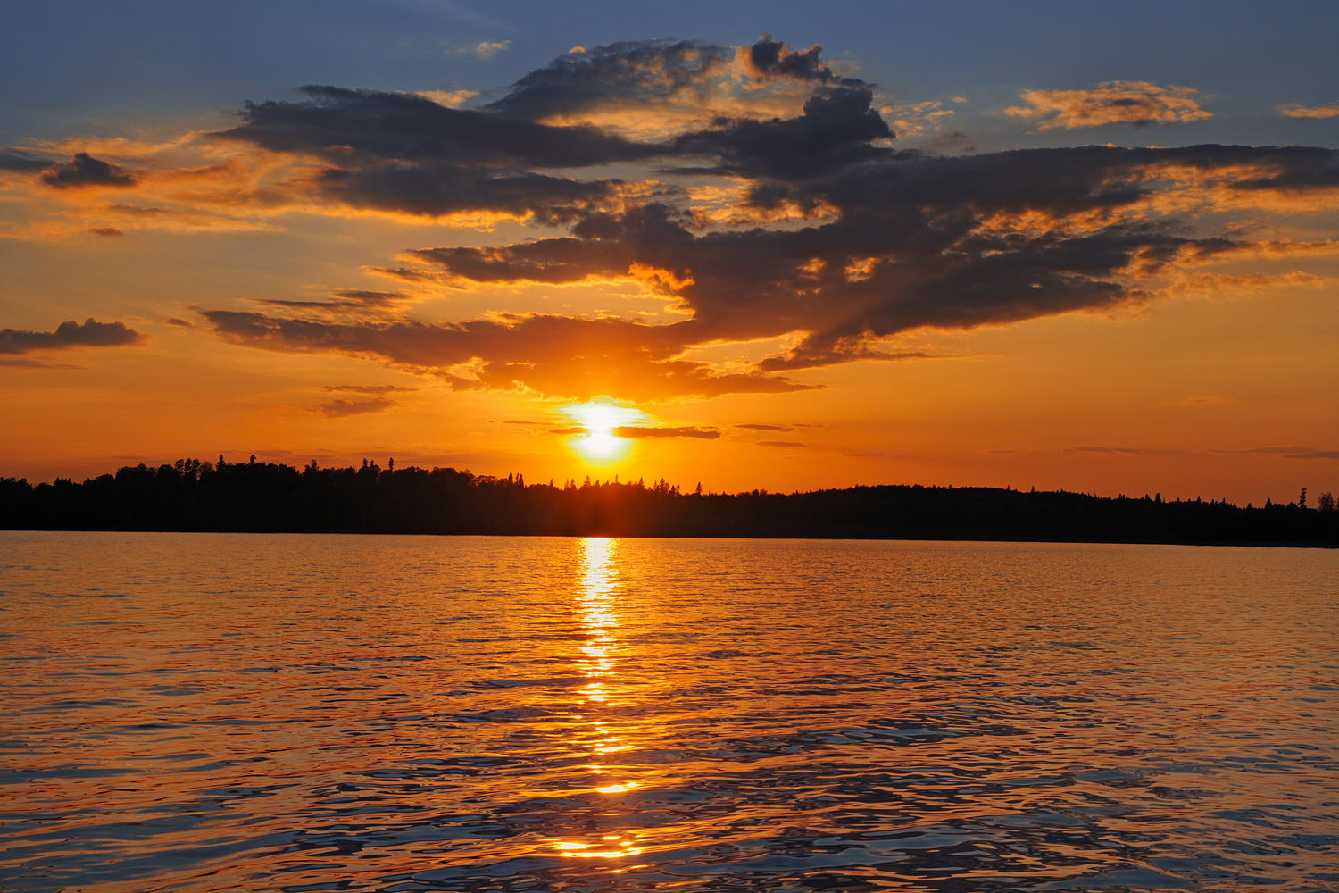 sunset on Pakwash
